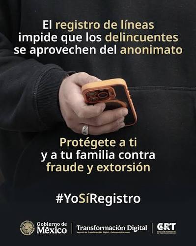 Blindaje contra extorsión; 88.2% de líneas con terminación 4 ya completó su registro en la CRT Blindaje contra extorsión; 88.2% de líneas con terminación 4 ya completó su registro en la CRT