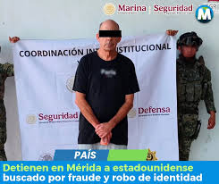 Estadunidense detenido en Yucatan. Es buscado por fraude y robo de identidad; cuenta con 4 órdenes de aprehensión Estadunidense detenido en Yucatan. Es buscado por fraude y robo de identidad; cuenta con 4 órdenes de aprehensión