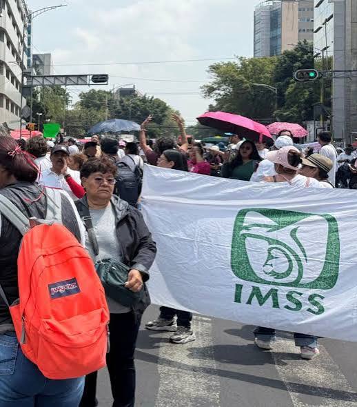 Trabajadores del IMSS denuncian retención e intimidación en Segob Trabajadores del IMSS denuncian retención e intimidación en Segob
