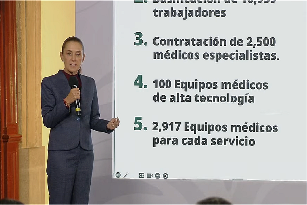 Presentan programa emergente de 12 acciones del IMSS: contratación expedita, aumento salarial y compra de insumos Presentan programa emergente de 12 acciones del IMSS: contratación expedita, aumento salarial y compra de insumos